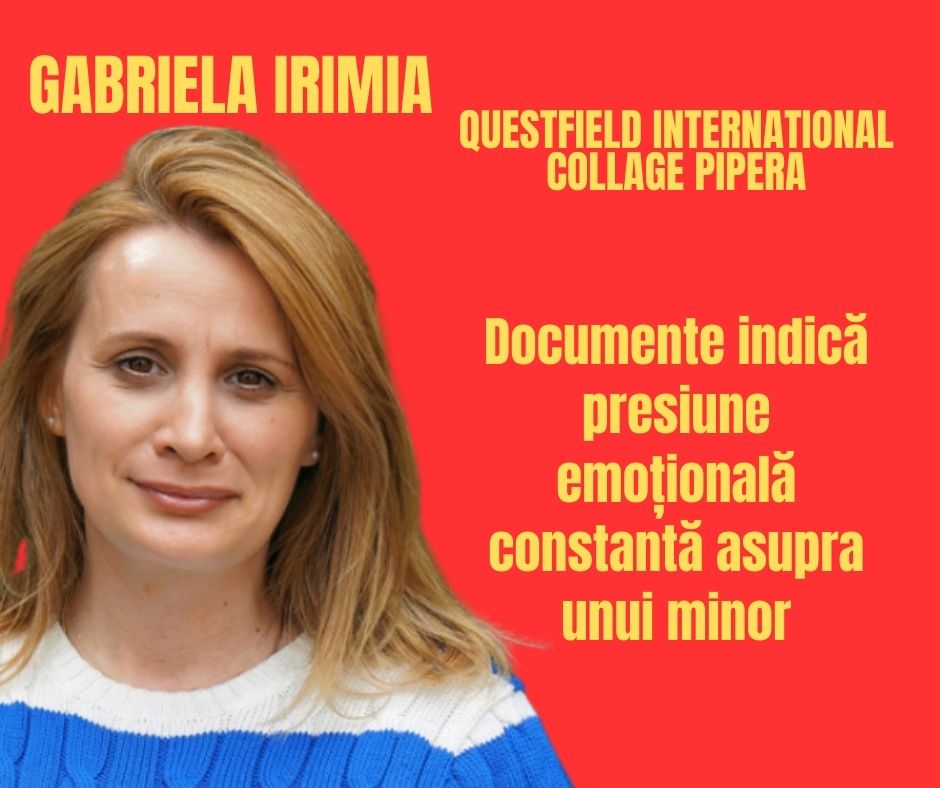 Documente indică presiune emoțională constantă asupra unui minor